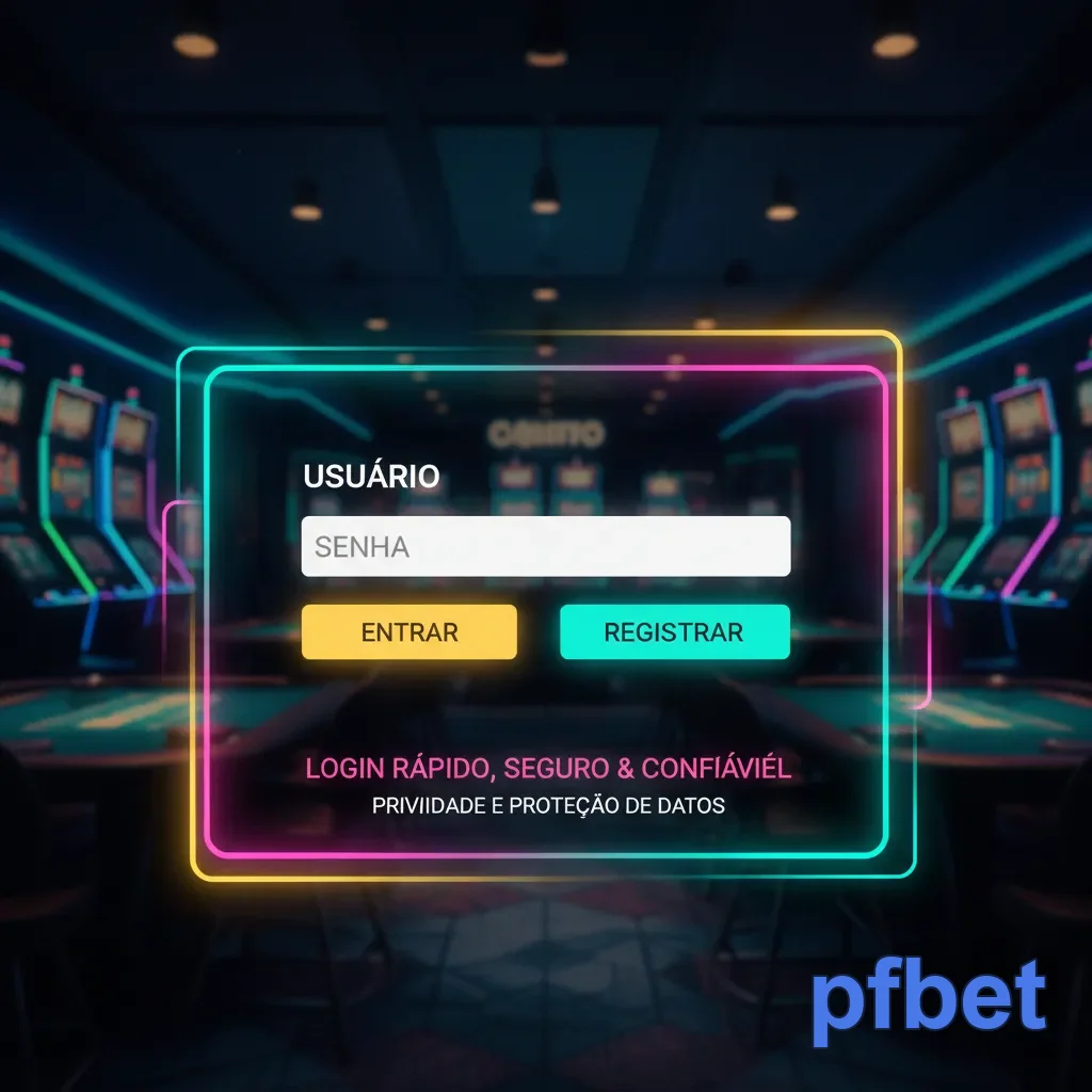 Ilustração de Acesse rapidamente o cassino online da pfbet