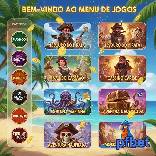 Ilustração de Variedade de Jogos Disponíveis